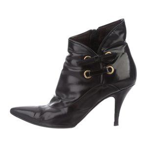 Viktor & Rolf VINTAGE Black Leather Ankle Boots